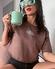 t-shirt damskie Czekoladowa koszulka damska goraca czekolada 3