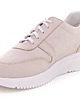 sneakersy damskie Sneakersy skórzane - ecru   (6624) 5
