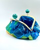 kosmetyczki Dark Peonies Toiletry Bag Teal 3