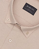 koszule męskie Koszula oleggio 00465 beżowy slim fit 1