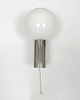 kinkiety Kinkiet lampa ścienna AKA Leuchten lata 70. kula space age NRD 8
