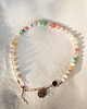 chokery Choker z kamieni naturalnych pastelowy 1