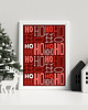 plakaty Zestaw plakatów - Świąteczne HO HO  (set144) 3