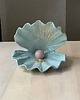 pojemniki na biżuterię Ceramiczna Muszla Muszelka Skarbiec z Perłą na Biżuterię Wróżka 1