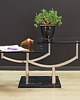 stoliki kawowe Stolik kawowy metalowy, duński design, lata 90 3