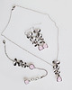 kolczyki szklane Kolczyki Rose Quartz 2