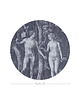 tapety i naklejki ścienne Dots Forbidden Fruit - samoprzylepna tapeta w kształcie koła 1