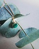 wisiory Wisiorek/DROPS/srebrny/malachit 4