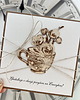kartki scrapbooking Wyjątkowa kartka ręcznie robiona prezent - gratulacje kartka dla emeryta, eme 1