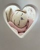 misie i maskotki Maskotka króliczek baby róż 40 cm 2