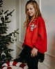 bluzy dla dziewczynki Bluza oversize Santa Teddy 7