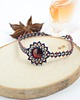bransoletki - inne Crystal molecule red&navy 1