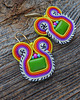 kolczyki soutache Nubi- Etniczne i kolorowe kolczyki soutache 1