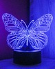 lampy do pokoju dziecka Lampka LED motyl 5