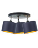 plafony Lampa sufitowa do salonu w stylu glamour DAKOTA GOLD 4