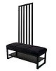 ławki Ławka Tapicerowana Strong 15 z Wieszakiem - Styl Industrialny Model: LGM-556 1