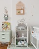 naklejki ścienne do pokoju dziecka White Happy Rabbits Wonderland Zestaw 1