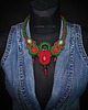 kolie Red Hot Chili- naszyjnik soutache 4