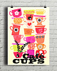 plakaty Cafe Cups - plakat giclee 2