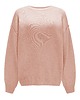 swetry damskie Sweter Cashmere Hug Brudny Róż 1