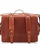 plecaki Tornister skórzany i torba vintage 2w1 brązowy BR91 4