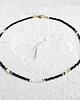 złote naszyjniki Naszyjnik N28  Diament Herkimer, spinel 1