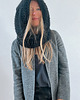 czapki damskie Girl in the hood : black balaclava 6