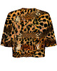 t-shirt damskie DR.CROW T-shirt Krótki CROP Cobra 1