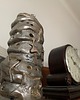 dekoracje świąteczne Ceramiczna choinka lampion SILVER 1
