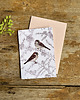 kartki okolicznościowe - wydruki Wróbelki- Kartka- Grafika- Ilustracja- Ptaki 1