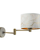 kinkiety Kinkiet w stylu glamour BRAGE MARMUR 5