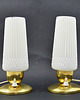 lampy stołowe Para lampek nocnych, lata 70 9