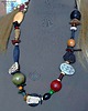 korale Niezwykły naszyjnik w stylu ETNO i cudnych kolorach jesieni UNIKAT handmade 1