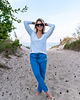 spodnie materiałowe damskie Cotton Pants 2