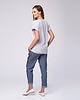 spodnie materiałowe damskie Spodnie jeansowe chinosy Jeremi Look 415 3