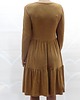 sukienki midi damskie SUKIENKA rozpinana  boho zip CARMEL   r.34-56 3
