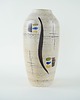 wazony Wazon ceramiczny, niemiecki design, lata 70, produkcja: West Germany 1