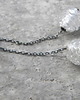 kolczyki wire wrapping Ażurowe kule  na łańcuszku - kolczyki 1