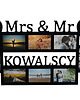 ramki na zdjęcia Multirama ramka na zdjęcia z napisem Mrs & Mr Nazwisko mdf 10 zdjęć serca 3