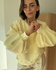 bluza bez kaptura damska Bluza Enjoyable butter yellow 6