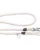 smycze i obroże dla psów i kotów Smycz Natural Silver classic 2