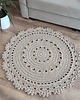 dywany Dywan szydełkowy ze sznurka bawełnianego 90cm 3