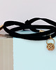 bransoletki skórzane mini black/gold filigran 2