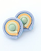 kolczyki soutache Pastelowe mini kolczyki 4