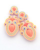 kolczyki soutache Wiosna w pastelowych kolorach 4 3