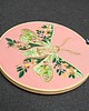 Ozdoby na ścianę Kwiecista ćma floral pink 8