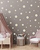 naklejki ścienne do pokoju dziecka Naklejki ścienne stokrotki białe kwiaty różne rozmiary A256 3