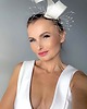 Ślubne ozdoby do włosów Fascynator ślubny okazjonalny /oraz inne kolory 7