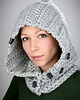 szale damskie Monohood 04 - JASNO SZARY 3