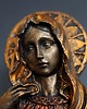 figurki i rzeźby Rzeźba Matki Boskiej czerwona wys. 15,6 cm 3